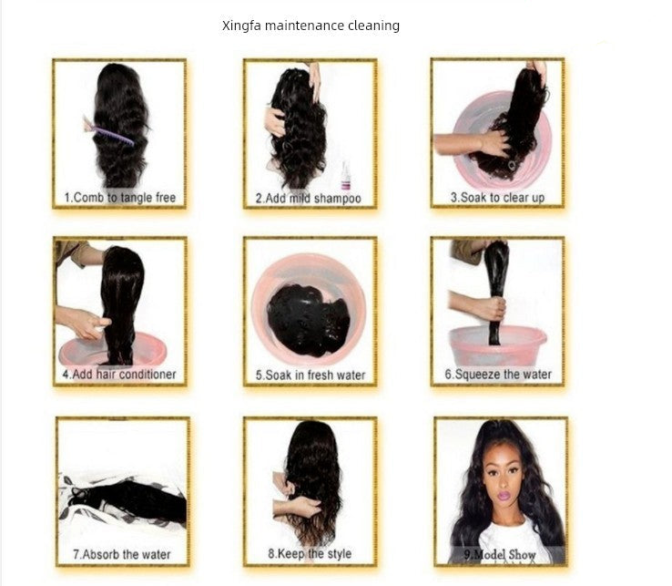 Sweet & Cute Brazilian Straight Bob Wig - Human Hair - Lace Front - Short & Fluffy Luxegan