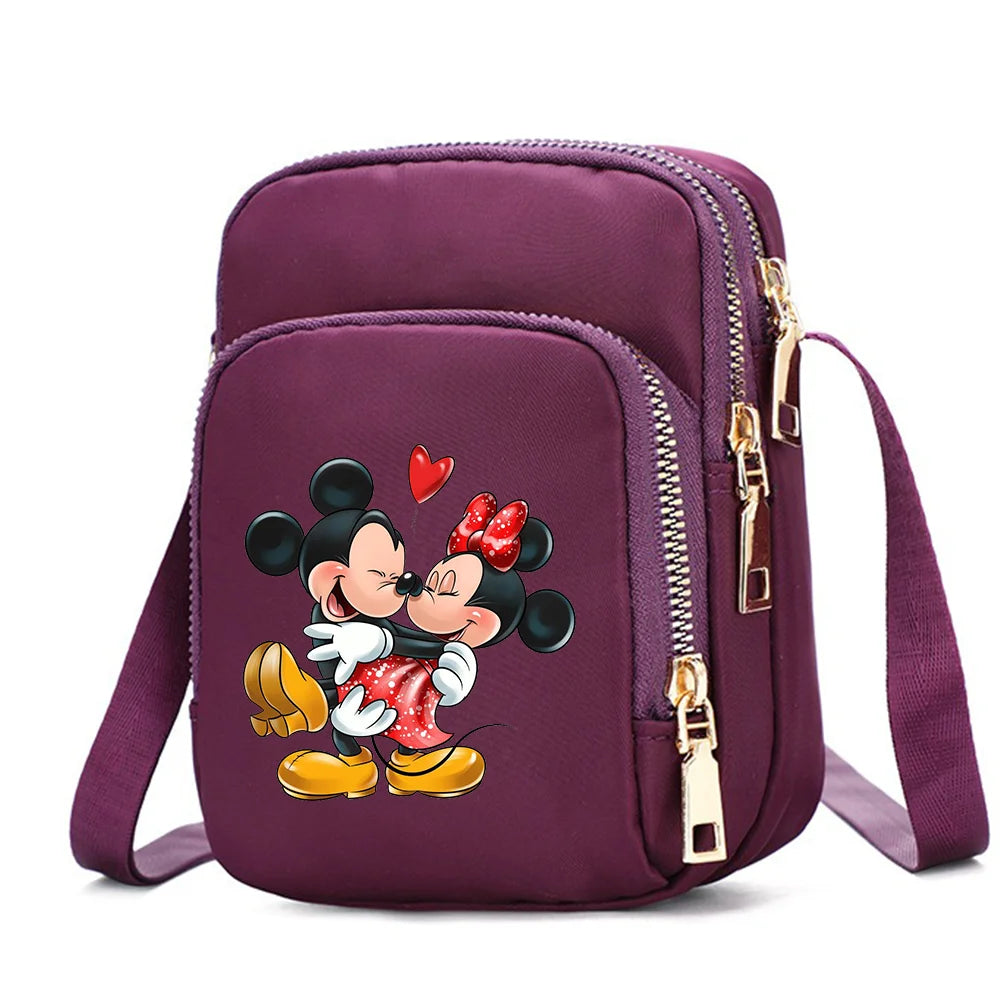 Disney Mickey & Minnie Mouse Shoulder Bag | Girls' Crossbody & Handbag Luxegan