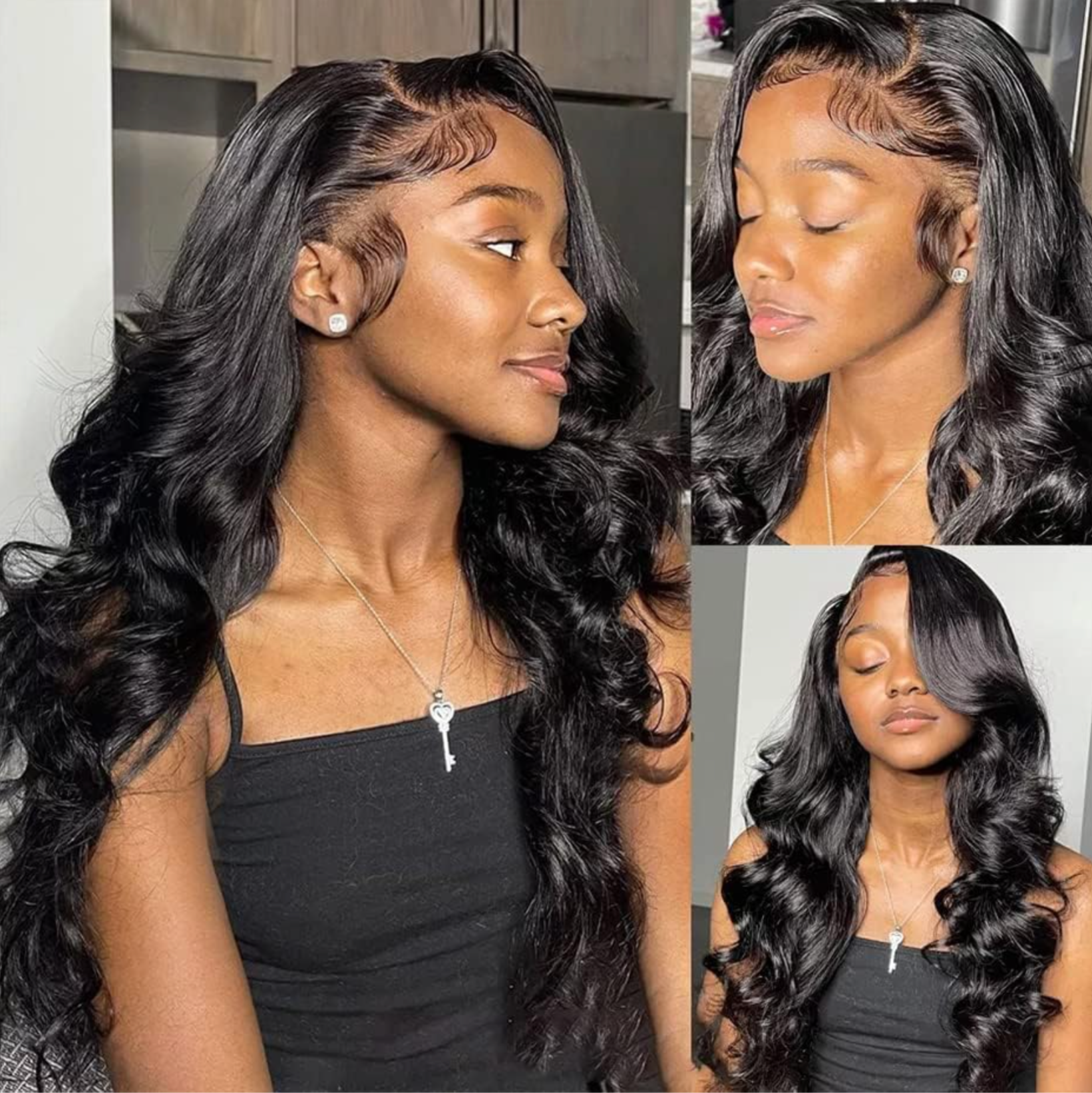 180% Density HD Lace Front Body Wave Wig | Pre-Plucked | Brazilian Remy Hair | Glueless