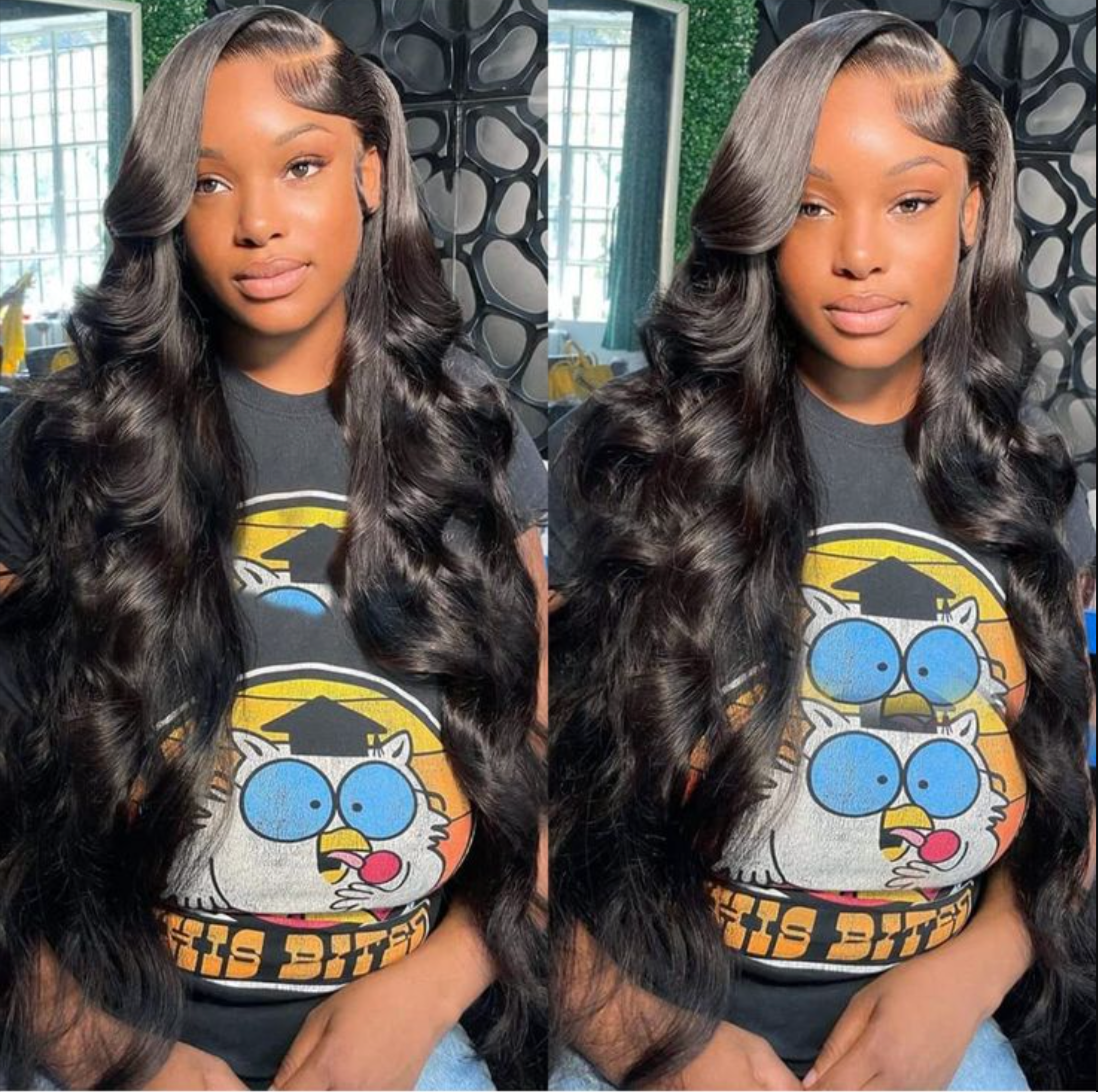 180% Density HD Lace Front Body Wave Wig | Pre-Plucked | Brazilian Remy Hair | Glueless