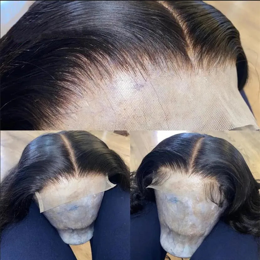 Straight & Body Wave HD Transparent Lace Frontal | 13x4 & 4x4 Lace Closure | Pre-Plucked Human Hair Luxegan