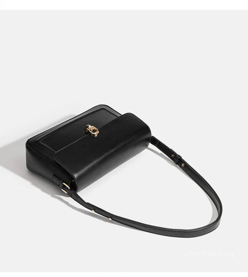 High-Texture Red Retro Bridal Wedding Bag | French Handbag & Commuter Underarm Bag Luxegan