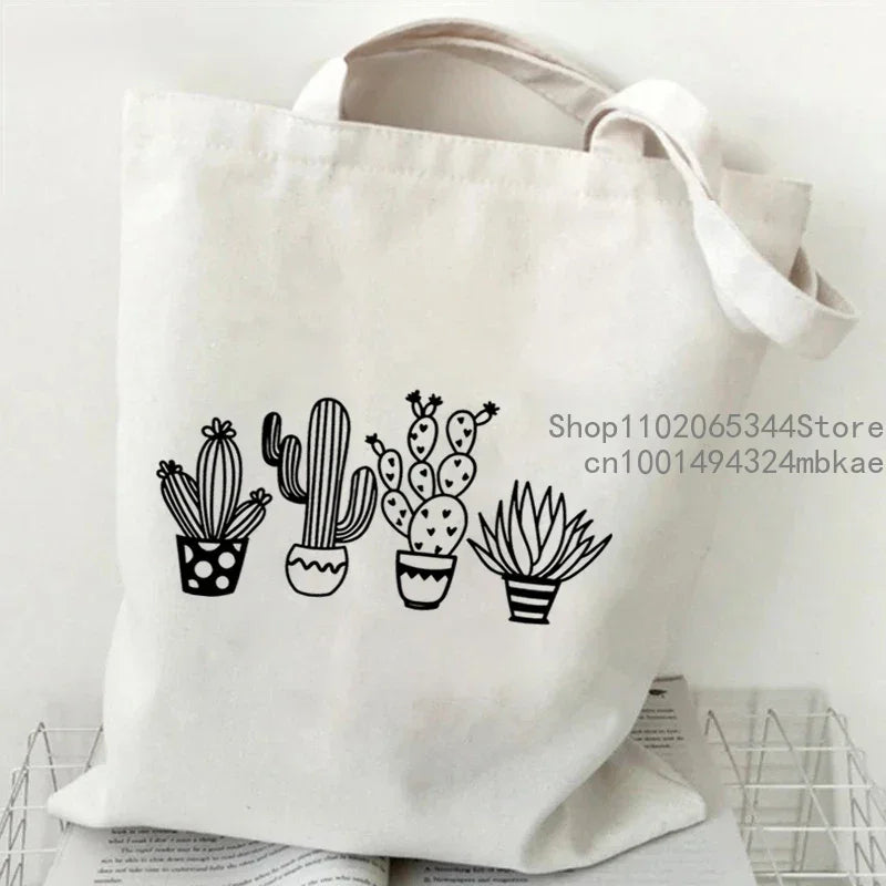 Vintage Radish Canvas Tote Bag | Women Gardening Lover Beach Shoulder Bag | Funny Phytology Travel Shopping Bags Plant Style Handbag Luxegan