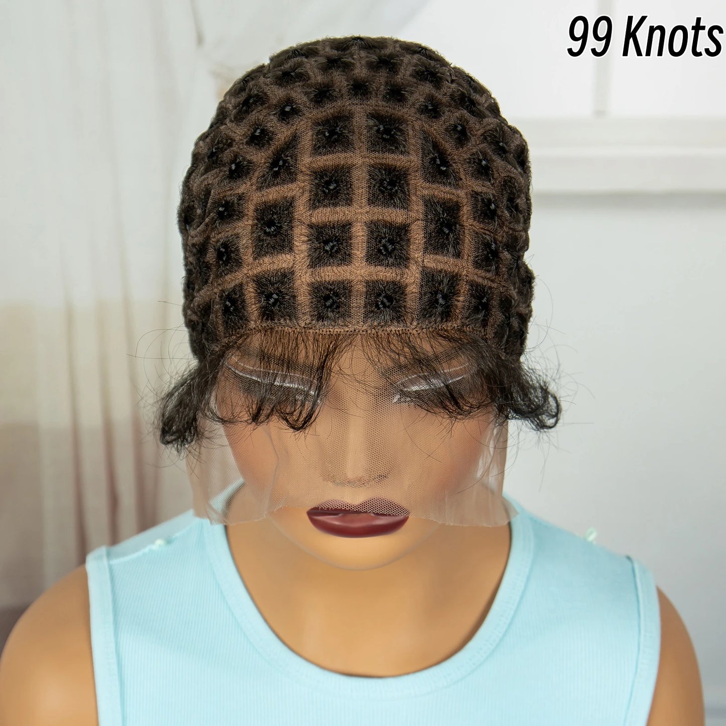 Full Lace Braided Wig Cap | Knotless Box Braid Base | Sew-In & Crochet Ready Luxegan