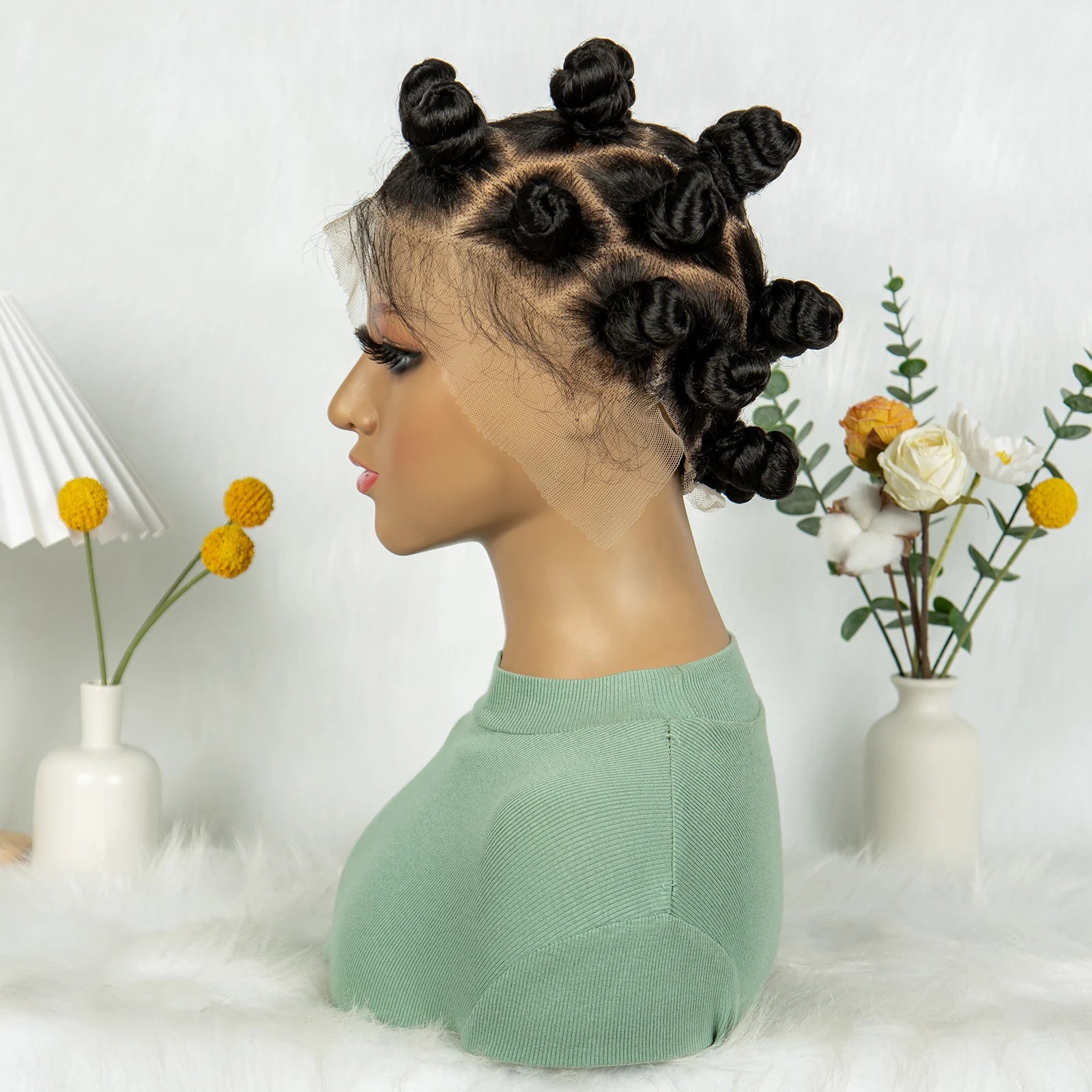 KIMA Easy Install Bantu Braids Wig | Lace Front Luxegan
