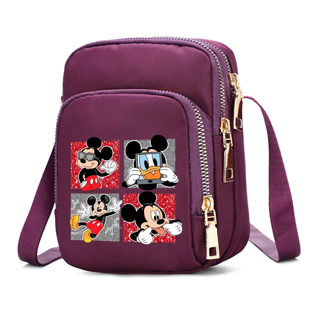 Disney Mickey & Minnie Mouse Shoulder Bag | Girls' Crossbody & Handbag Luxegan