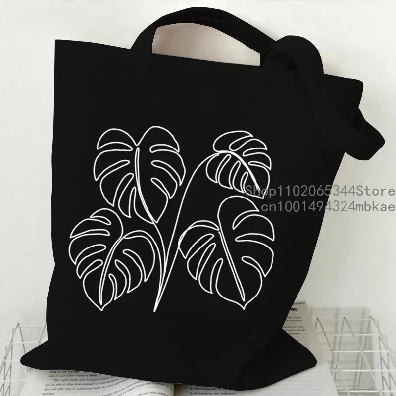 Vintage Radish Canvas Tote Bag | Women Gardening Lover Beach Shoulder Bag | Funny Phytology Travel Shopping Bags Plant Style Handbag Luxegan