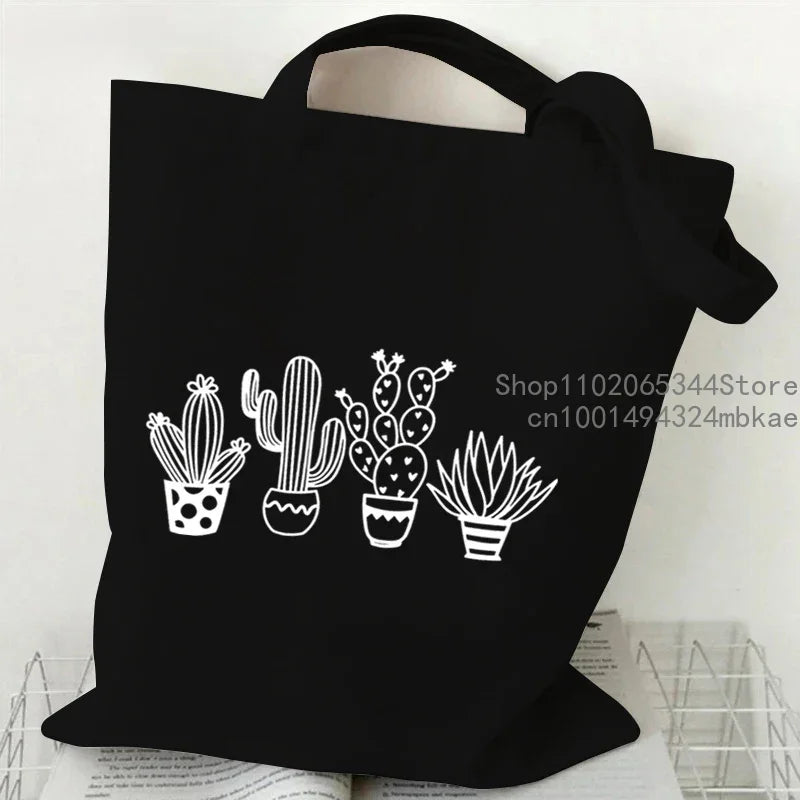 Vintage Radish Canvas Tote Bag | Women Gardening Lover Beach Shoulder Bag | Funny Phytology Travel Shopping Bags Plant Style Handbag Luxegan