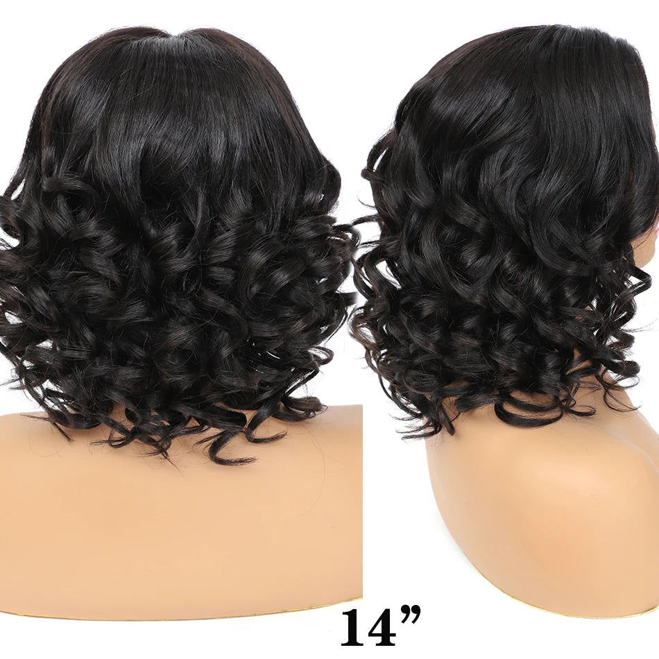 Vietnamese | 100% Raw Hair | Bouncy Loose | Wave | Pre Cut | Glueless | HD | Lace Closure | Wear And Go | 100% Human Hair Wigs Luxegan