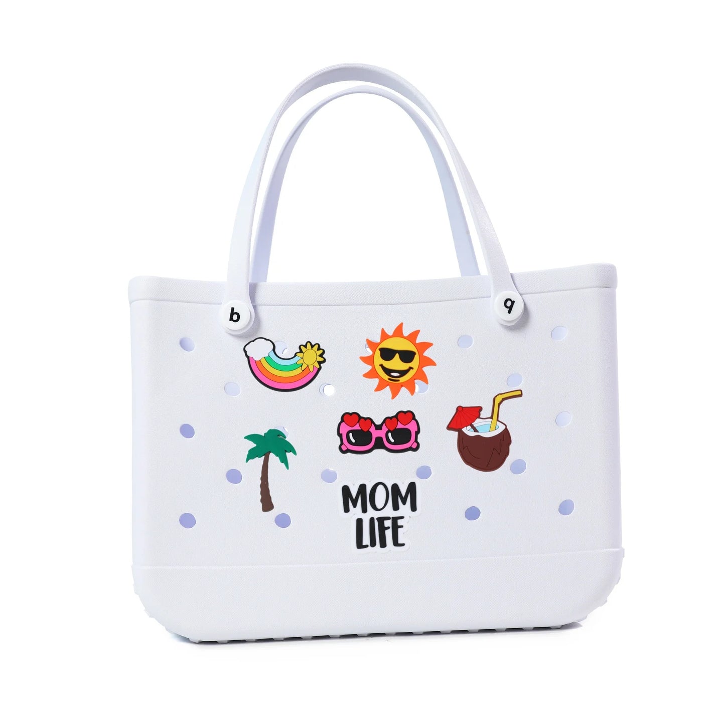 XL Waterproof TPU Beach & Travel Tote (Jelly Tote) Luxegan