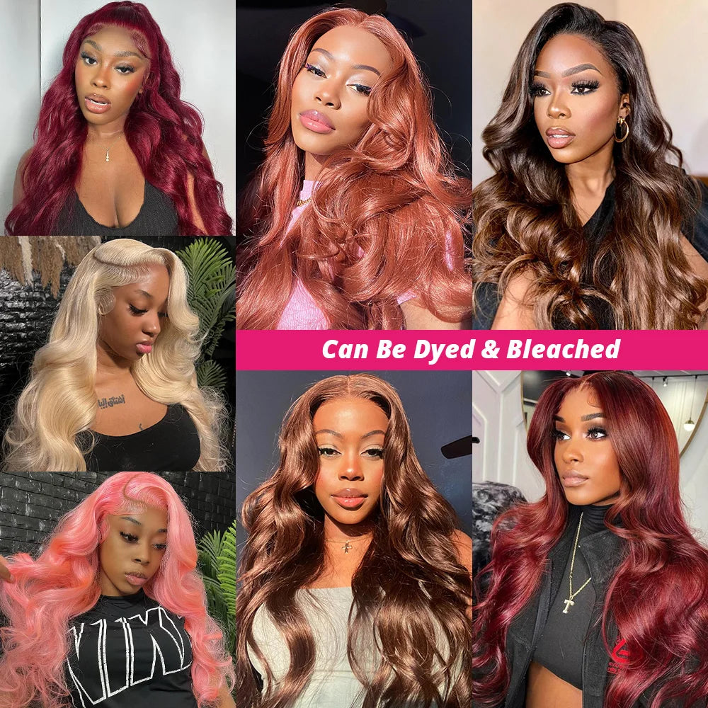 Glueless | Pre-Plucked | Human Hair | Brazilian Hair | Ready To Wear | Loose | Deep Wave | Pre Cut | Lace Front  | Lace Closure Wig - Luxegan