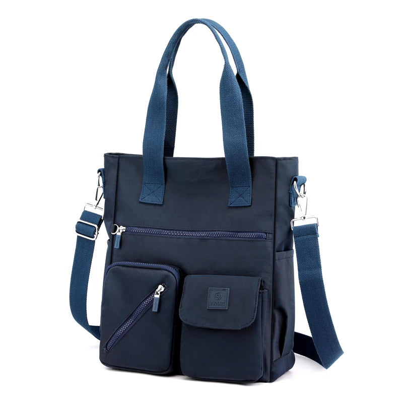 Women's Shoulder Bag High Quality Top-handle Bag Nylon Female Travel Bags | Large Capacity Shopping Bags Crossbody Bag For Ladies Luxegan
