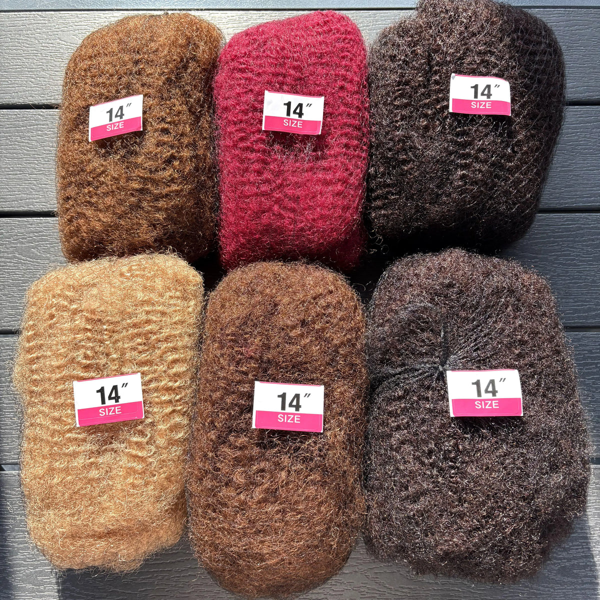 4C Afro Kinky Human Hair Bulk | Locs, Twists & Braids Extensions | 10-18in