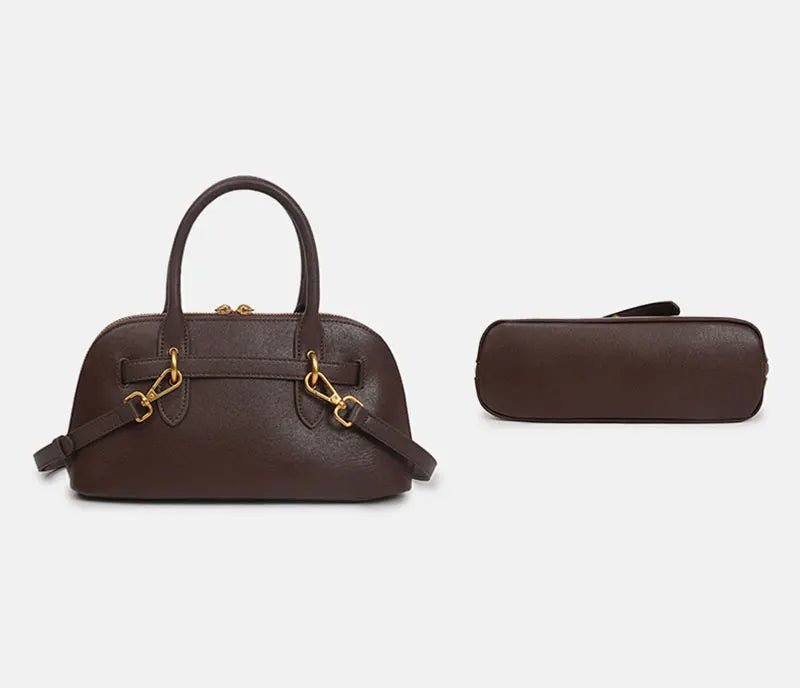 Luxury Designer Women's Bag | Genuine Leather Vintage Handbag & Cowhide Crossbody Luxegan