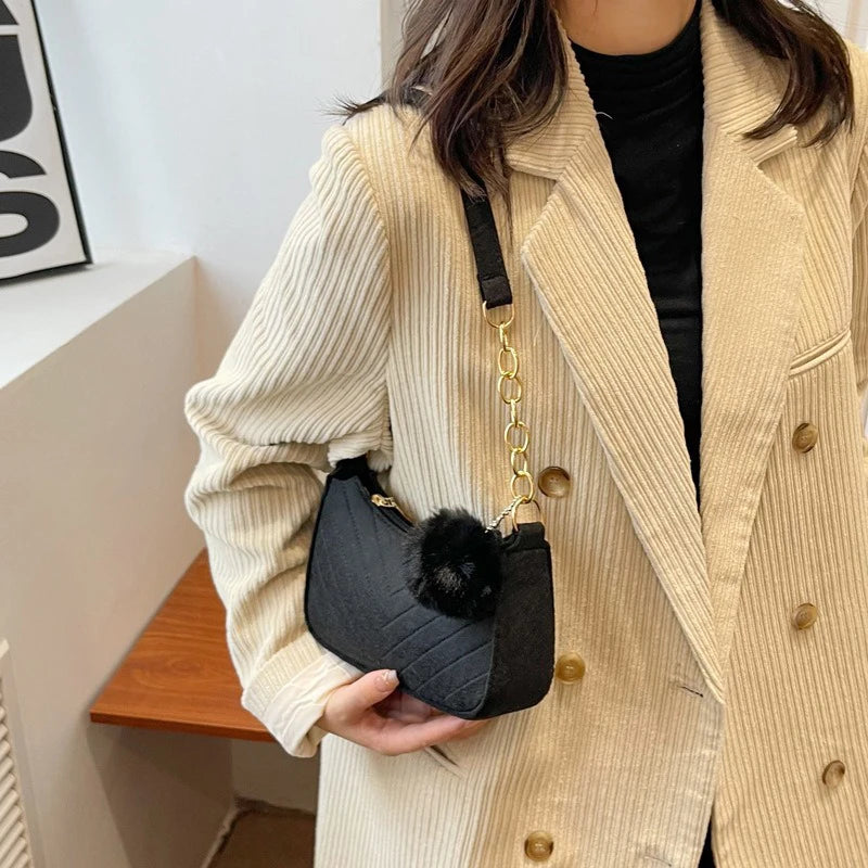 TPU Hard Bucket Armpit Bag | Small Fashion Crossbody Tote Luxegan