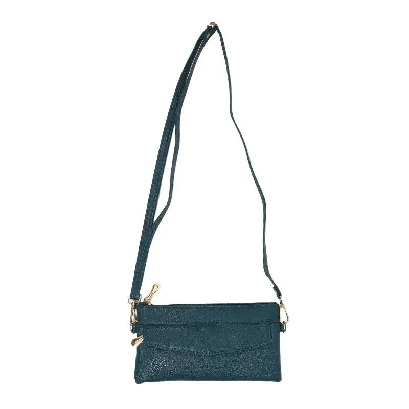 PU Leather Solid Box Bag | Small Fashionable Crossbody Clutch Luxegan