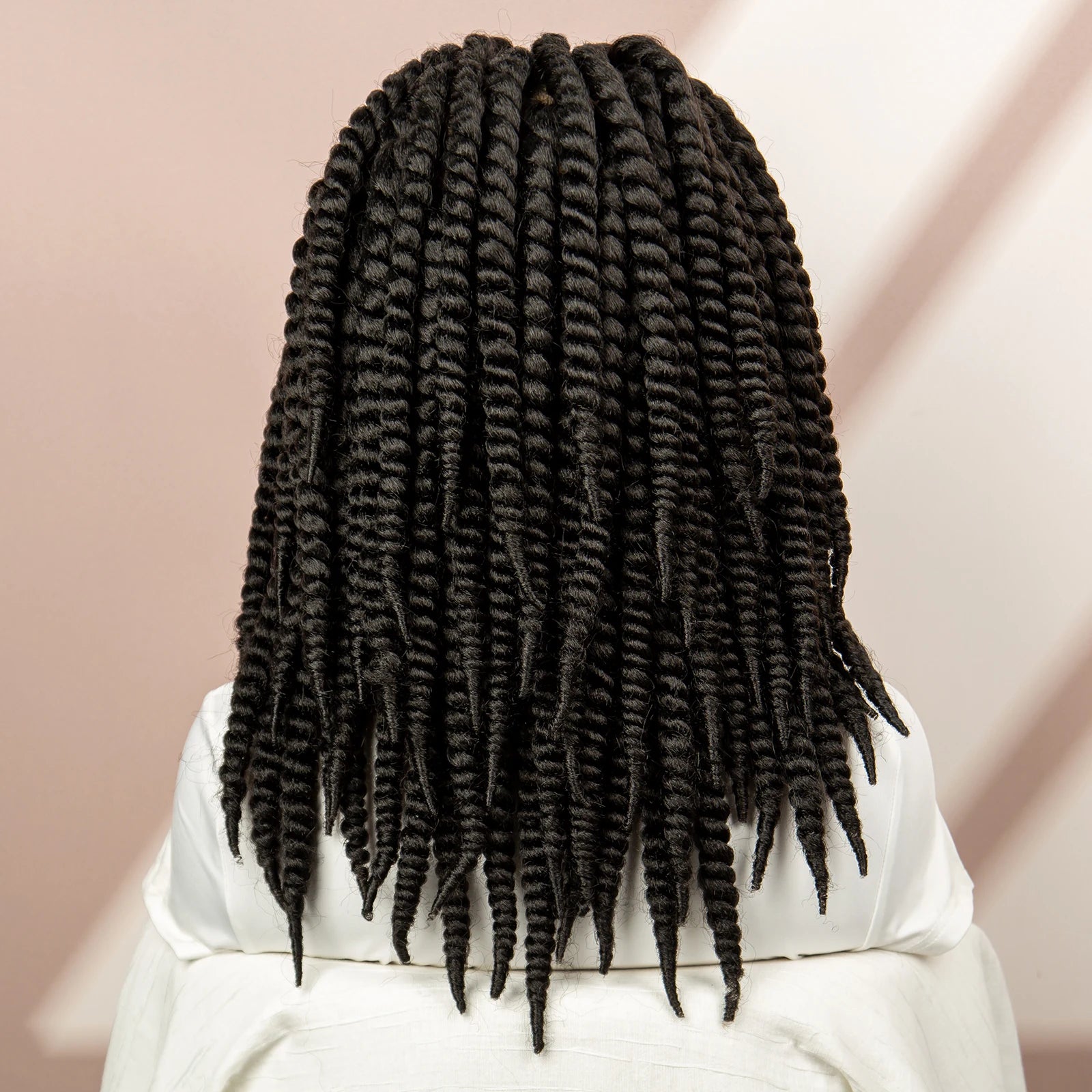 Twisted Braided Wig | Bob Twist Crochet Wig | Full Lace Braided Wig for Black Women | Kanekalon Hair