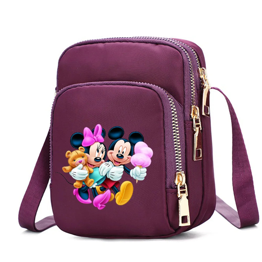 Disney Mickey & Minnie Mouse Shoulder Bag | Girls' Crossbody & Handbag Luxegan