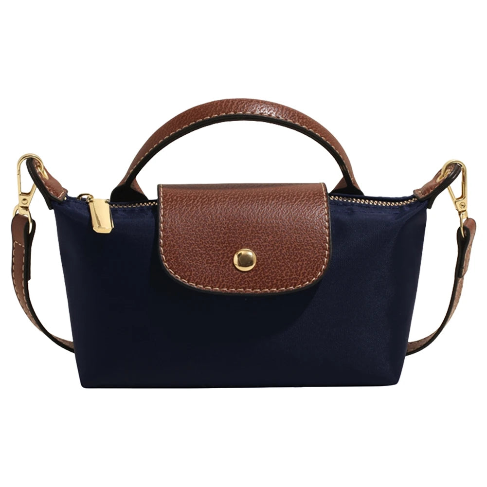 New Hot Sale Plaid Canvas Dumpling Bag | Crossbody Shoulder Bag & Lightweight Handbag Luxegan