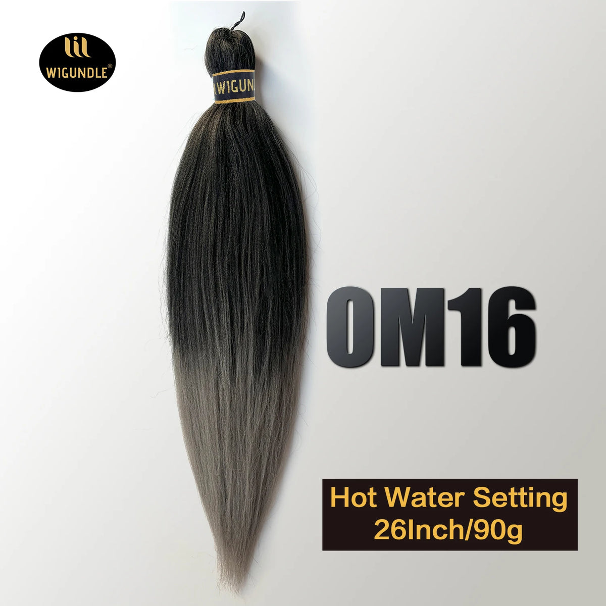 Kanekalon Pre-Stretched Jumbo Braiding Hair 26in – Kinky Straight | 90g | 49 Colors | 1 & 4 Pcs