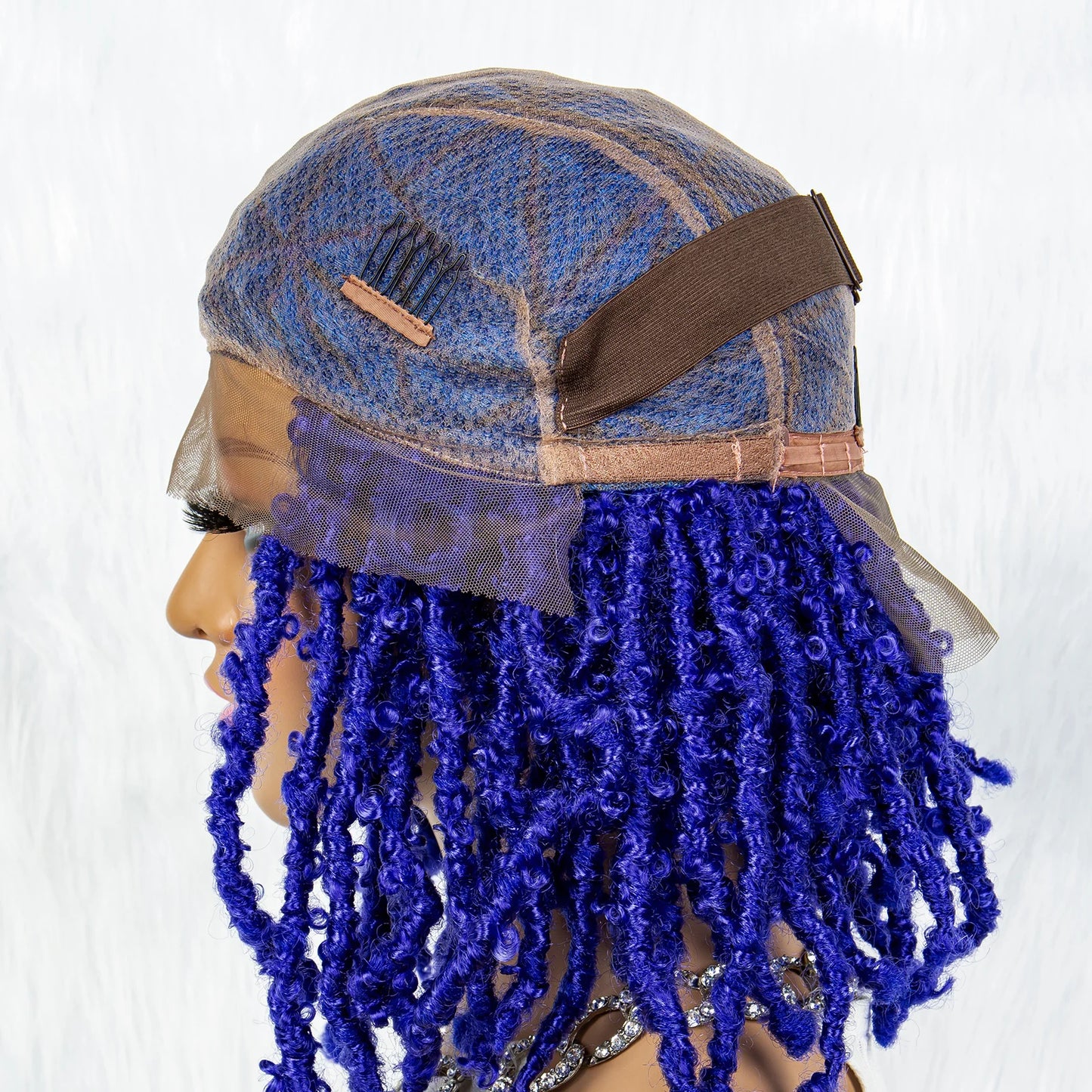 KIMA Box Braids Wig | Lace Front | Baby Hair | Synthetic Braided Wig Luxegan