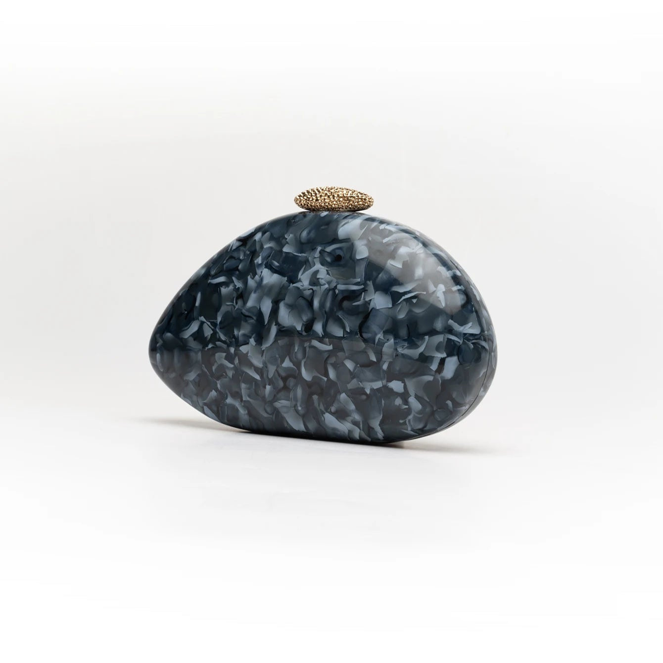 Marble Pattern Acrylic Shell Bag | Fashion Wedding & Evening Clutch Luxegan
