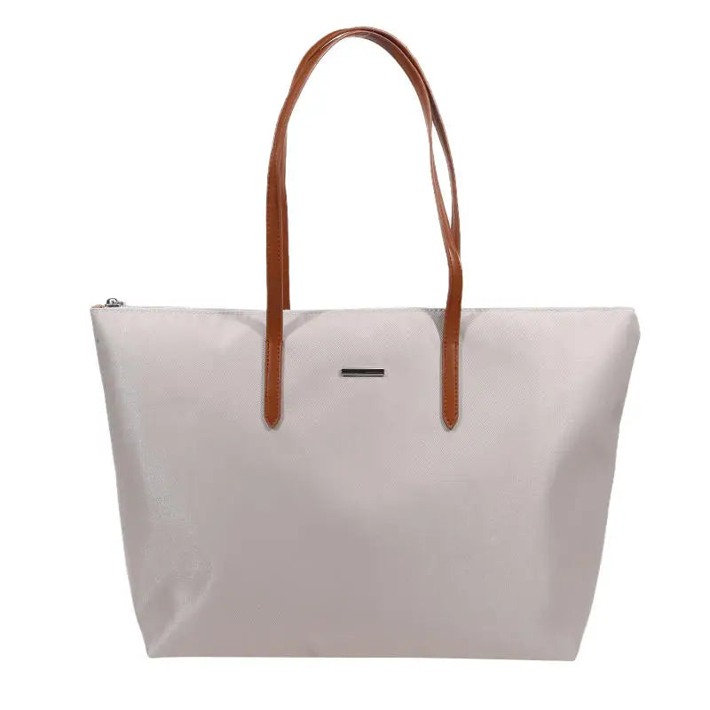 Women's Tote Bag | Simple Fashion Commuting & Shopping Shoulder Bag (New Nylon Waterproof Large Capacity Cloth Bag) Luxegan