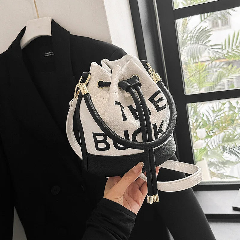 New Fashion Women's Bucket Bag Trend | Brand Casual Versatile Shoulder Bag & High-end Classic Crossbody Bag (Designer Luxury Handbag) Luxegan