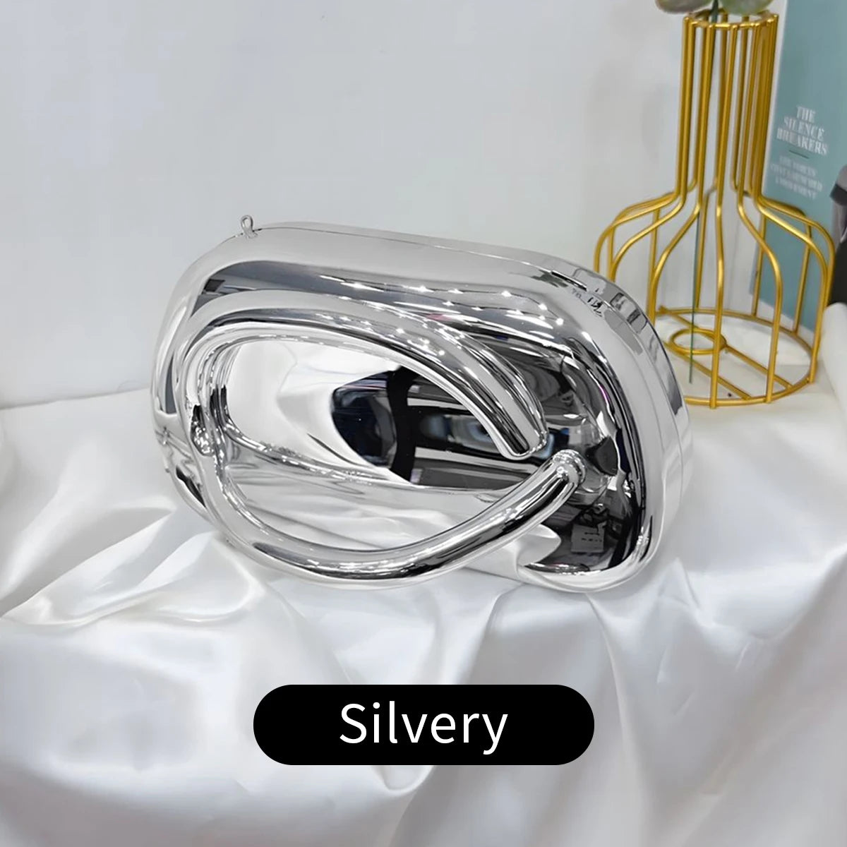 Fashion Elegant Metal Closure Box Crossbody | Sophisticated Acrylic Evening Bag for Women | Elegant Wedding Mini Ladies Wallet | Luxury Box-Shaped Party Purse & Compact Clutch (Model WY4316) Luxegan