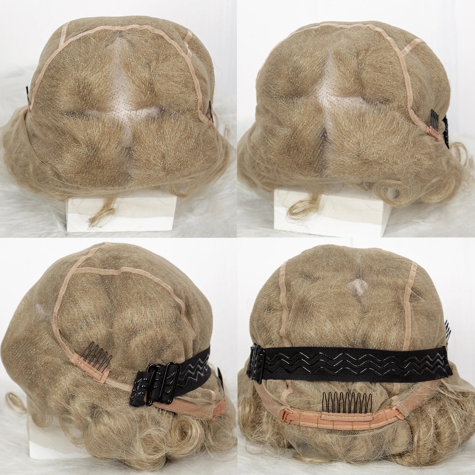 Short Cute Bantu Knotless Braids Wig | Transparent Full Lace | Handmade Luxegan