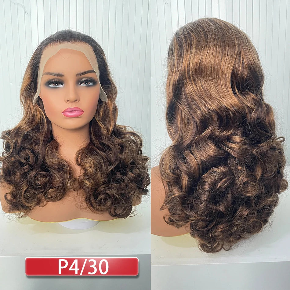 12A Double Drawn Bouncy Body Wave HD Lace Frontal Wig | 250% Density Glueless Vietnamese Raw Human Hair Luxegan