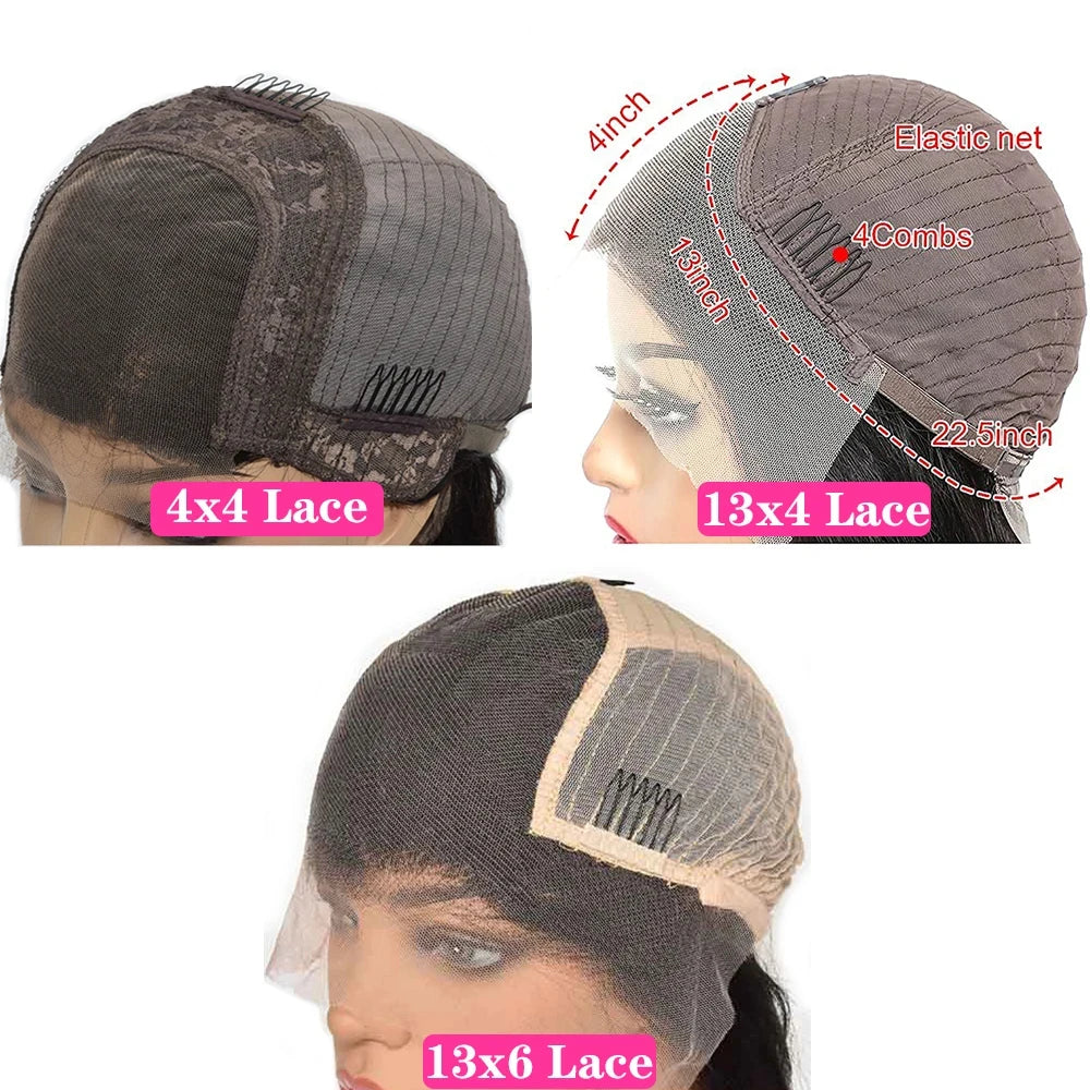 Double Drawn Kinky Curly HD Lace Frontal Wig | High Density Human Hair Luxegan