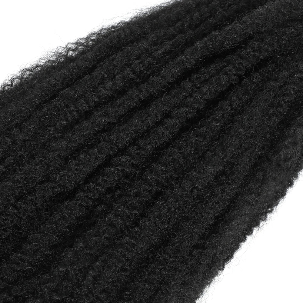 18" Marley Twist Braiding Hair | Crochet Braids | Afro Twist Kinky Hair Extensions | Ombre Colors | 30 Strands/Pack