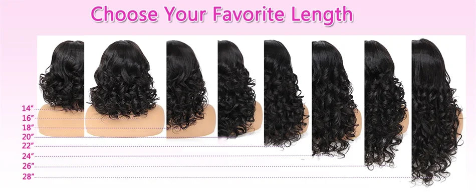 Vietnamese | 100% Human Hair | Bouncy Body Wave | HD Transparent Lace | Glueless | Wear And Go | Pre Plucked | Lace Closure Wigs