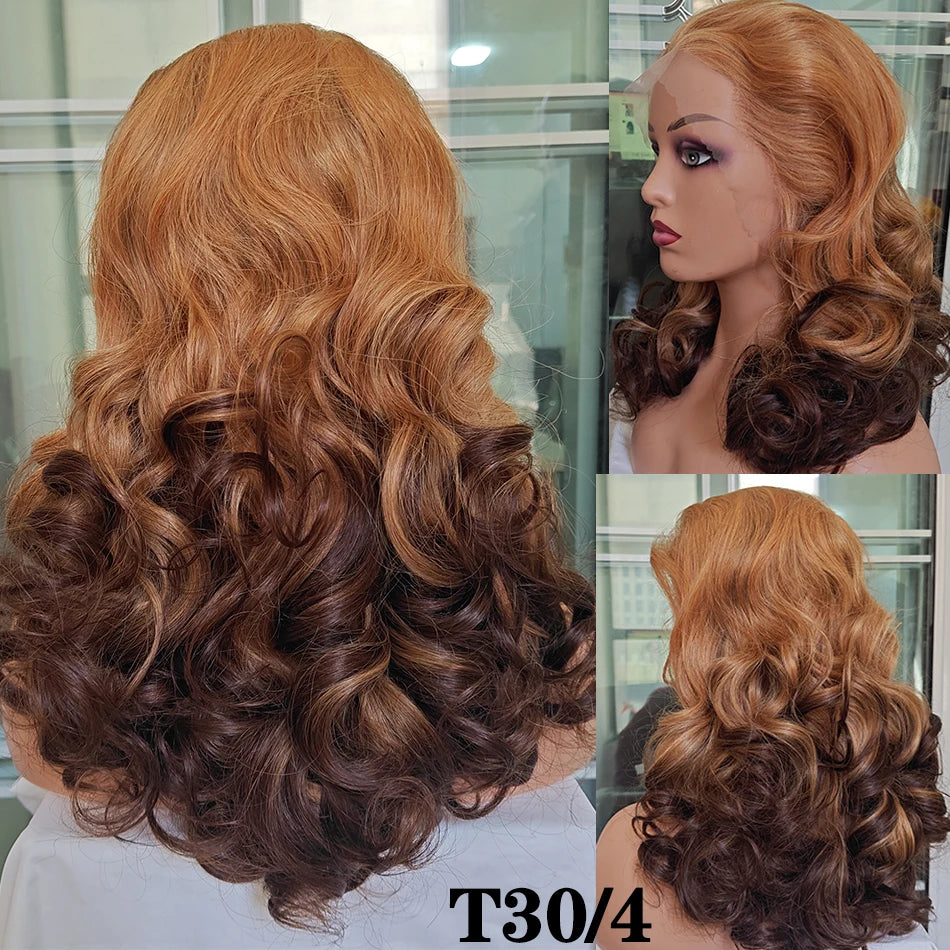 12A Double Drawn Bouncy Body Wave HD Lace Frontal Wig | 250% Density Glueless Vietnamese Raw Human Hair Luxegan