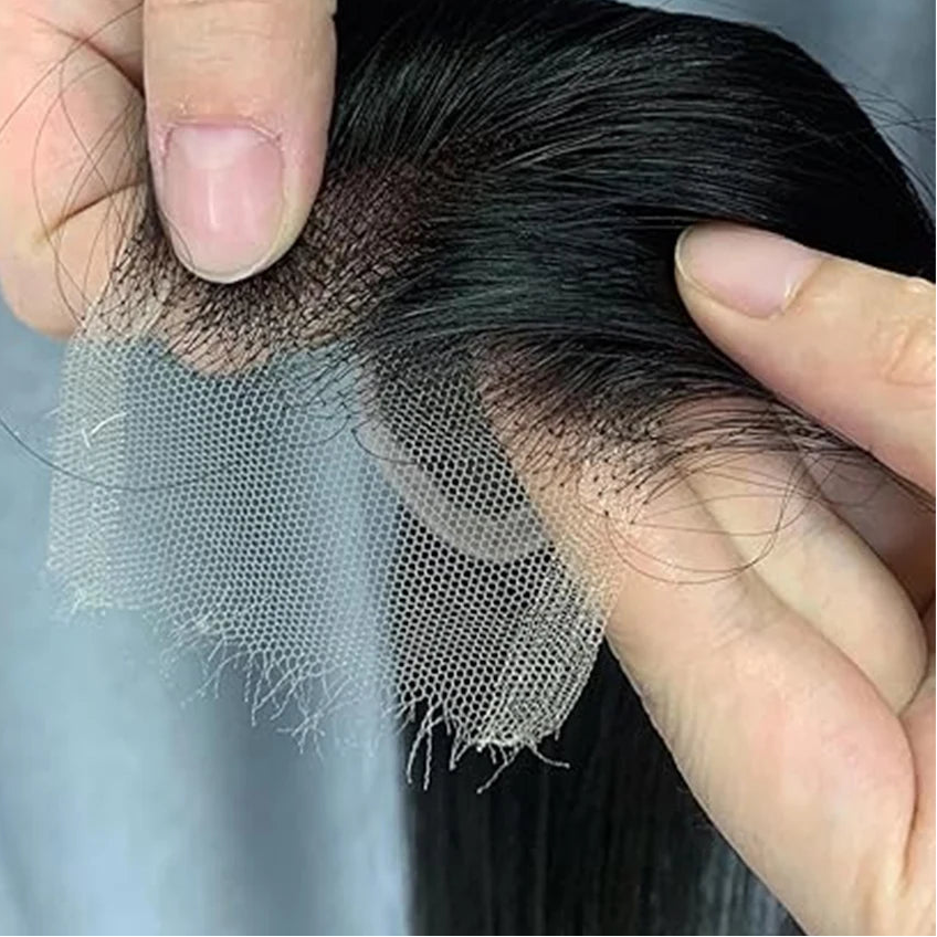 Straight HD Lace Closure | 4x6 / 2x6 Deep Parting Brazilian Remy Human Hair Luxegan