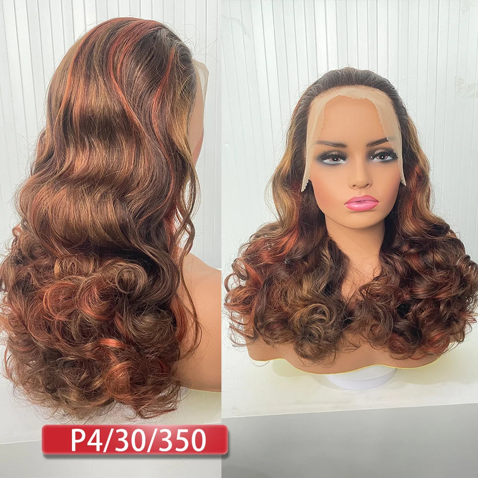 12A Double Drawn Bouncy Body Wave HD Lace Frontal Wig | 250% Density Glueless Vietnamese Raw Human Hair Luxegan