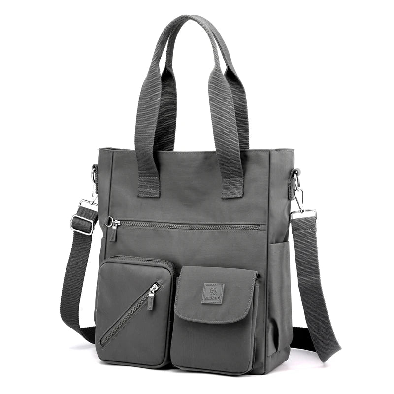Women's Shoulder Bag High Quality Top-handle Bag Nylon Female Travel Bags | Large Capacity Shopping Bags Crossbody Bag For Ladies Luxegan