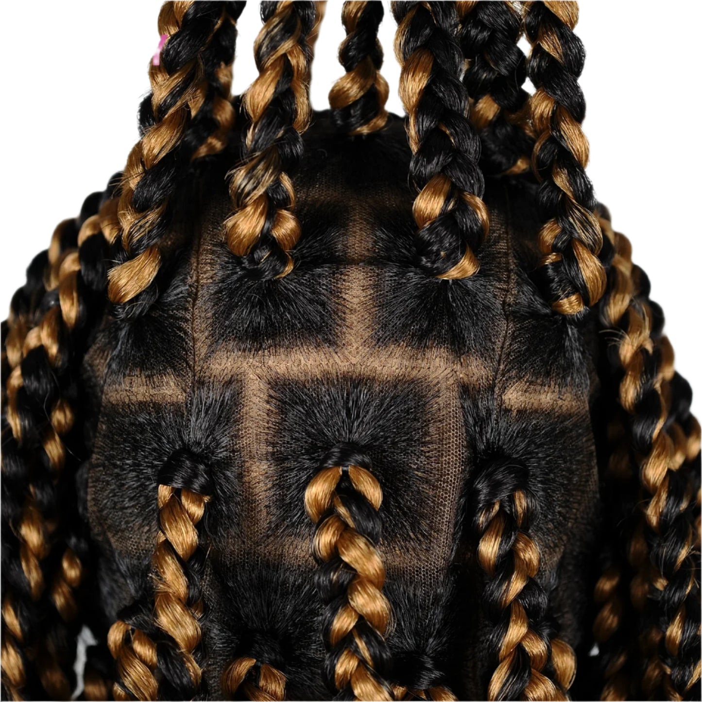 360 Knotless Box Braids Wig | Super Long | Full Lace | Baby Hair | Synthetic Braids | Black Women