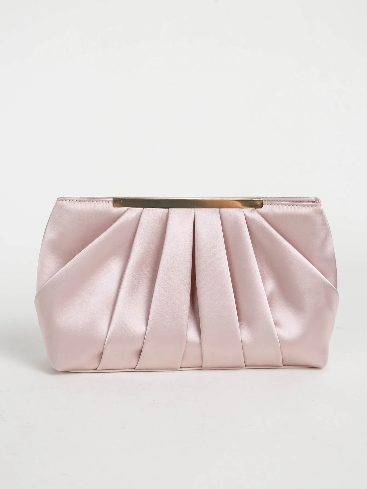 PU Leather Ruched Clutch | Elegant Formal Party & Wedding Purse Luxegan