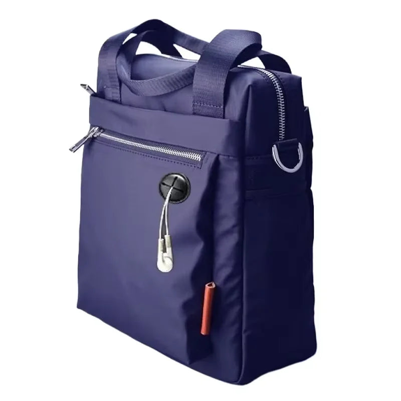 Designer Oxford Square Crossbody Bag | Sophisticated "Hit Trend" Satchel Silhouette | Elegant "Waterproof" High-Quality Handbag | "Dignified" Wear-Resistant Oxford Top for Radiant Versatile Styling Luxegan