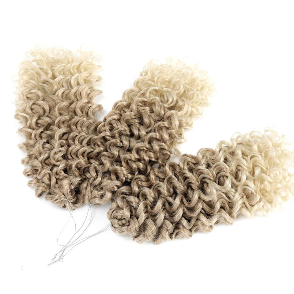 Deep Wavy Twist Crochet Hair | 14–22 Inch Luxegan