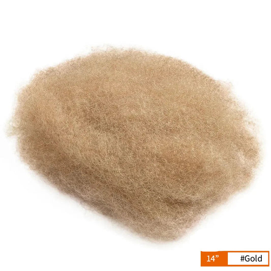 Afro Kinky Bulk Human Hair for Braiding & Dreadlocks | 100% Virgin Brazilian Remy (50g) Luxegan