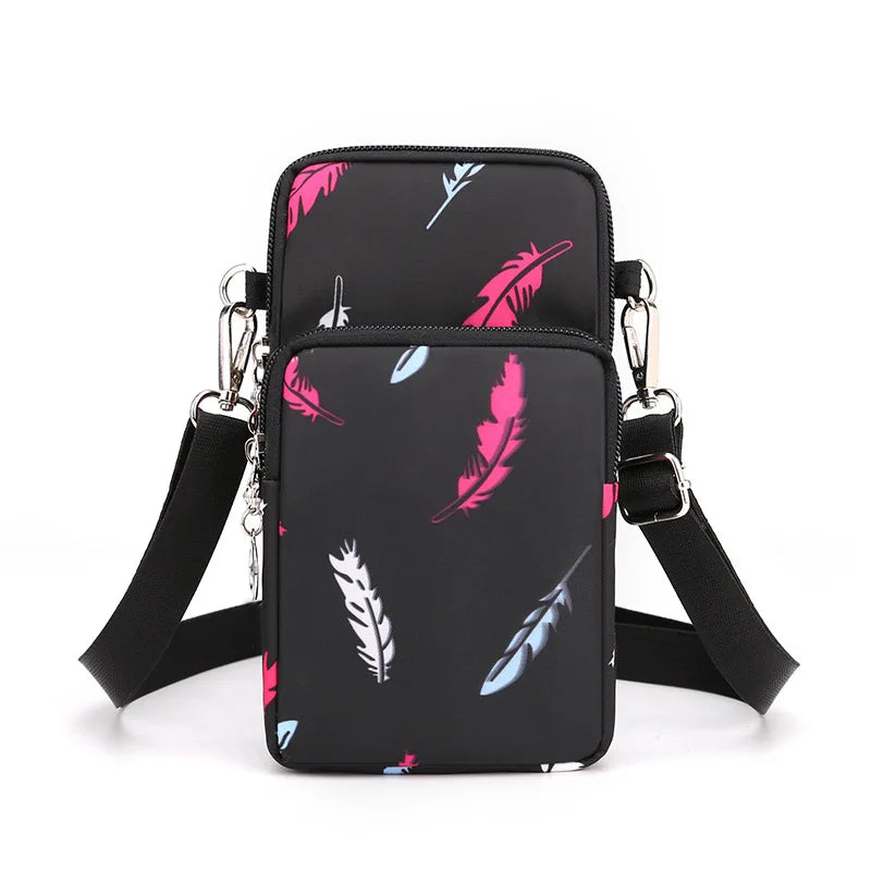 New Women's Mobile Phone Bag | Nylon Cell Phone Bag, Small Crossbody Bag & Travel Purse Luxegan