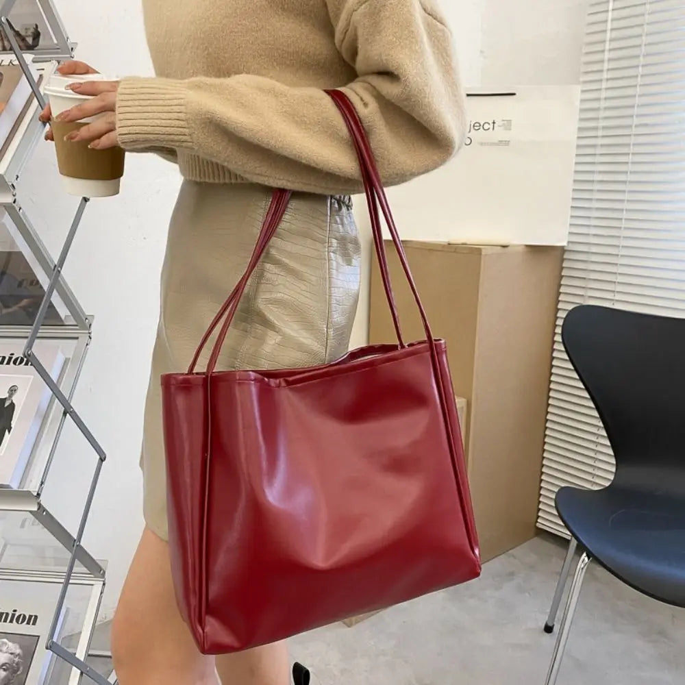 Fashion Tote Bag Temperament Western Style | Large Capacity Shoulder Bag | Casual Shopping Bag Luxury Designer Handbag Messenger Bag Luxegan