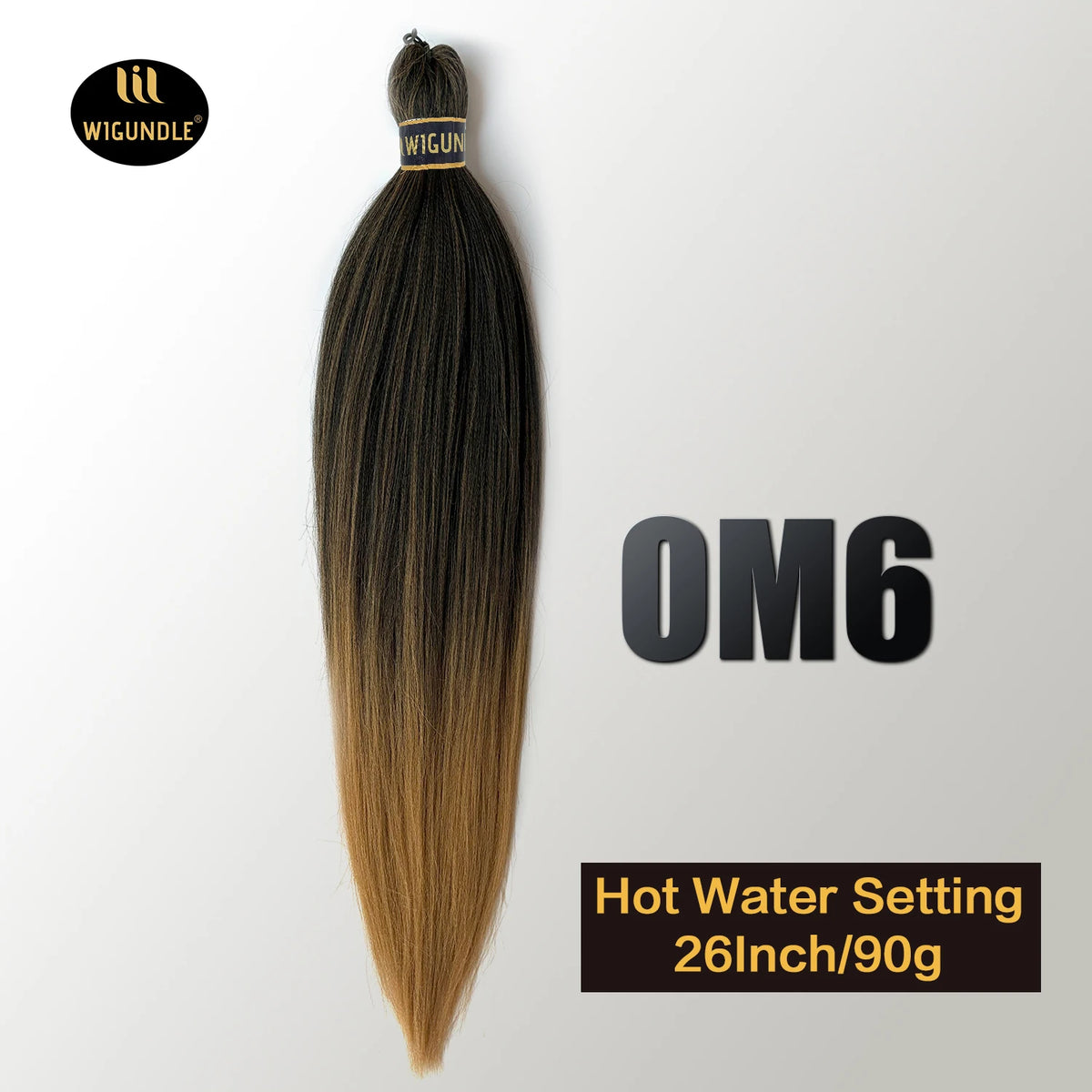 Kanekalon Pre-Stretched Jumbo Braiding Hair 26in – Kinky Straight | 90g | 49 Colors | 1 & 4 Pcs