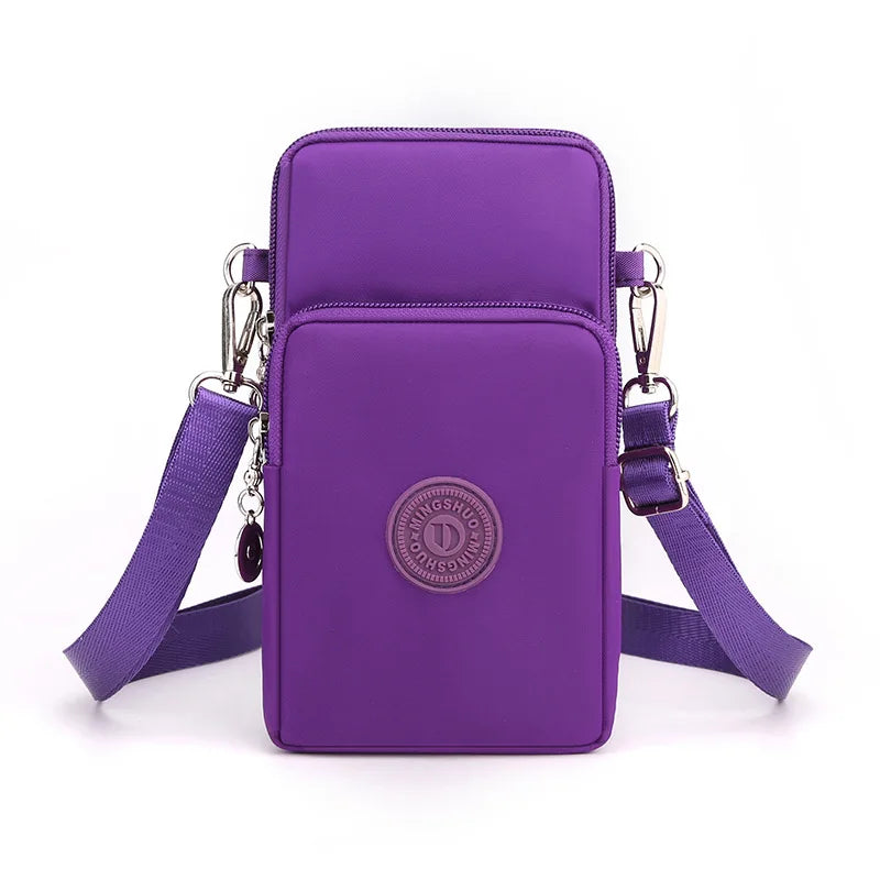 New Women's Mobile Phone Bag | Nylon Cell Phone Bag, Small Crossbody Bag & Travel Purse Luxegan