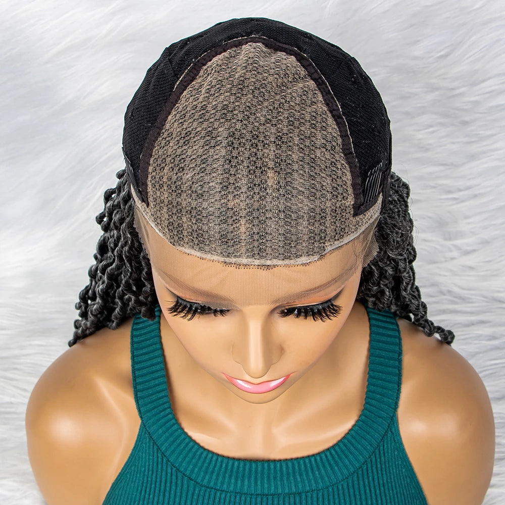 Goddess Box Braids Wig | Curly Ends | Full Lace | Crochet Hair | Black Women Luxegan