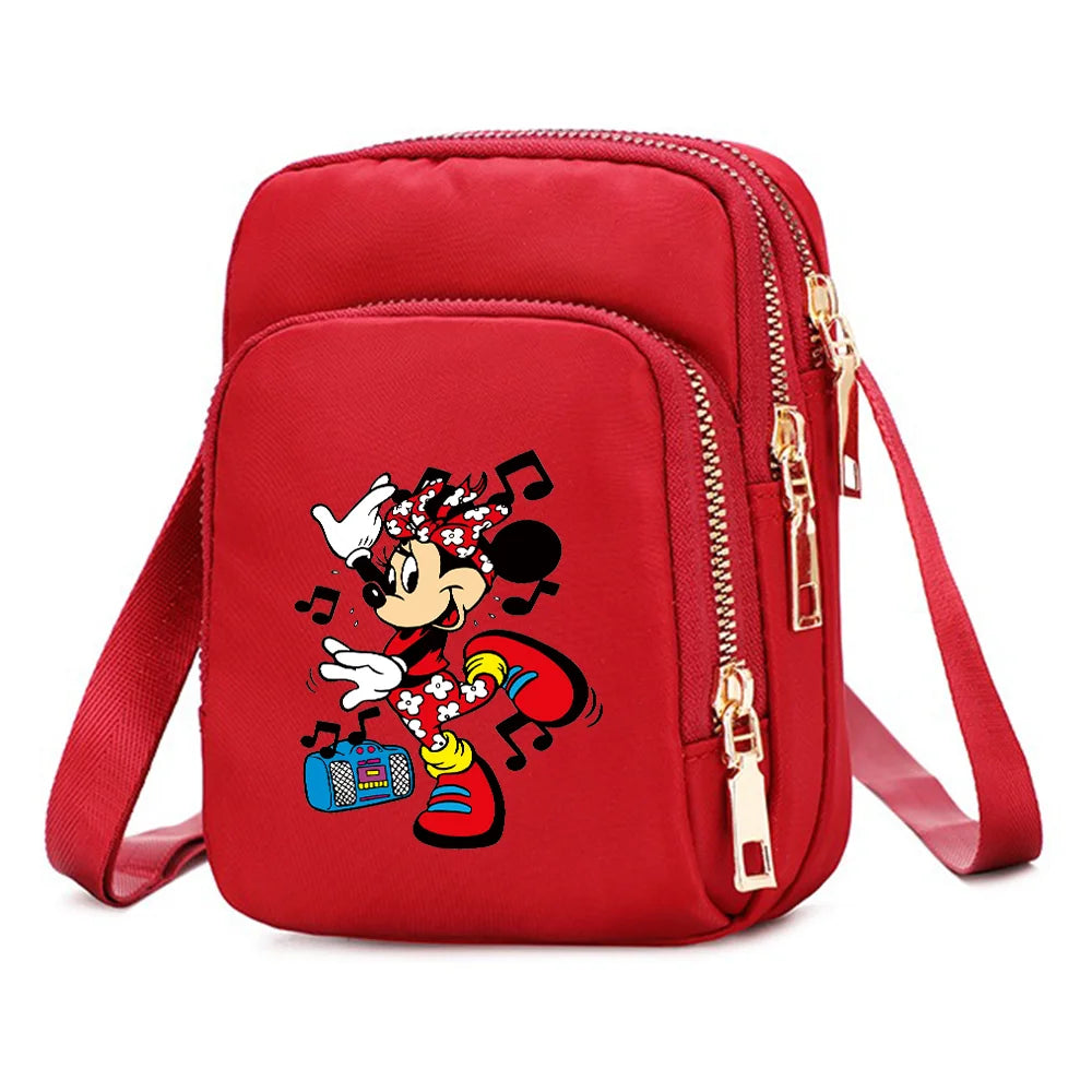 Disney Mickey & Minnie Mouse Shoulder Bag | Girls' Crossbody & Handbag Luxegan