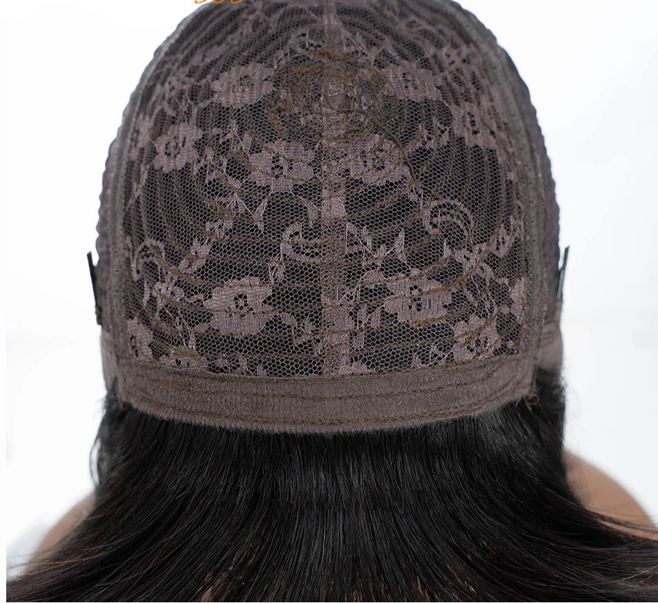 Rebecca Straight Bob Wig with Bangs | Remy Human Hair 10-14 Inches Luxegan